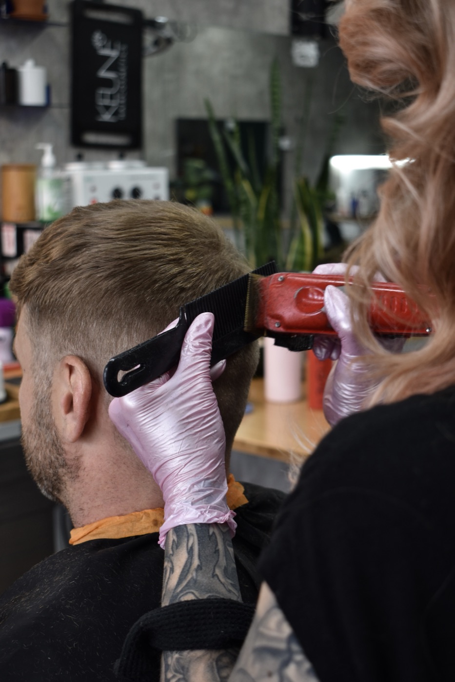 Clipper over comb