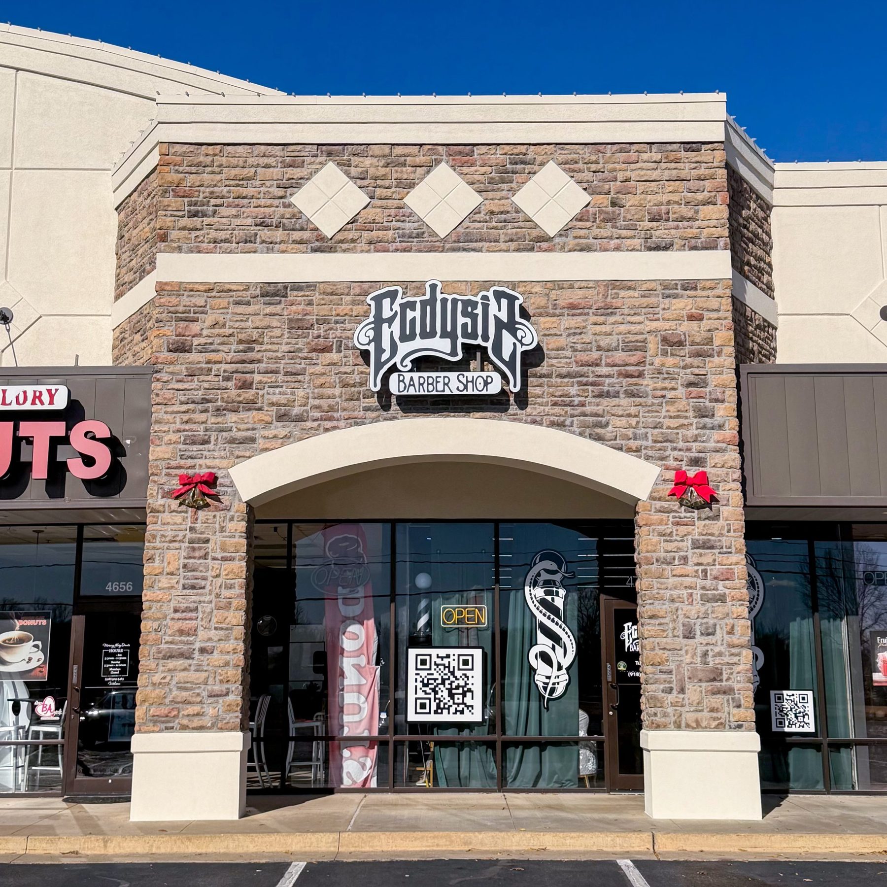 Ecdysis Barbershop, a barbershop in Tulsa, Oklahoma
