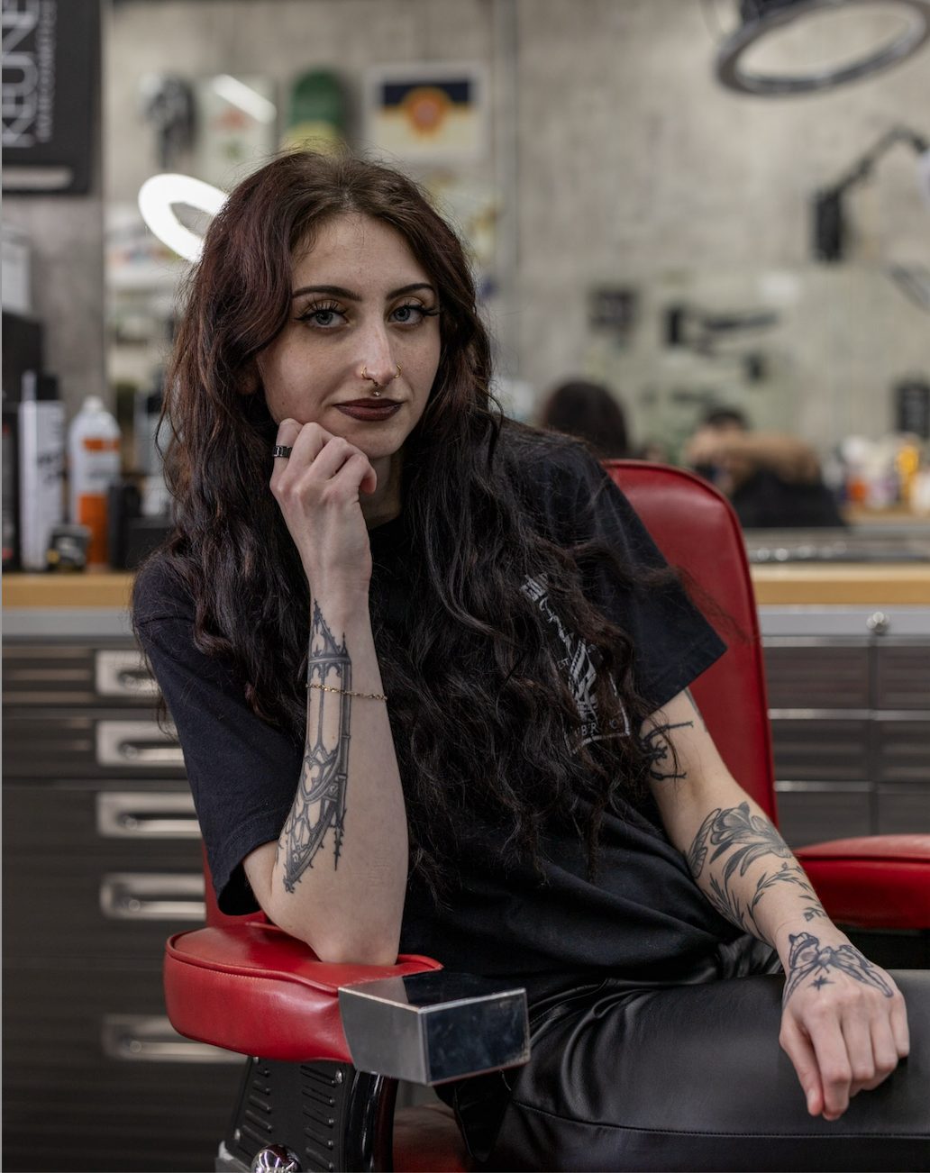 Brylee Garner, Barber at Ecdysis Barbershop in Tulsa