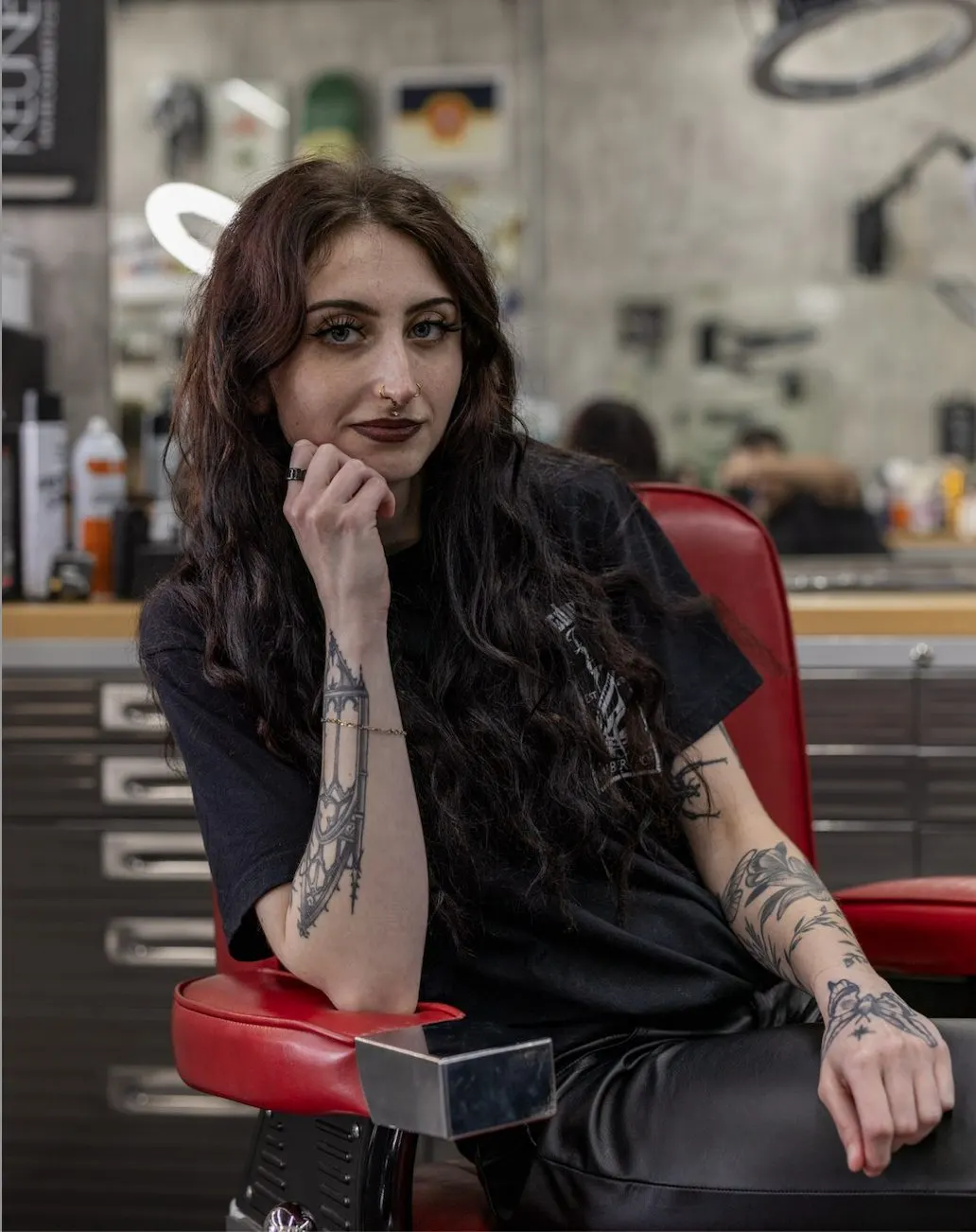 Brylee Garner, Barber at Ecdysis Barbershop in Tulsa
