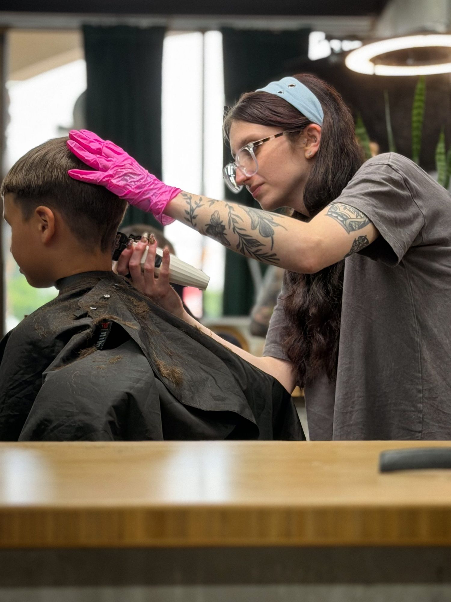Brylee's work at Ecdysis Barbershop